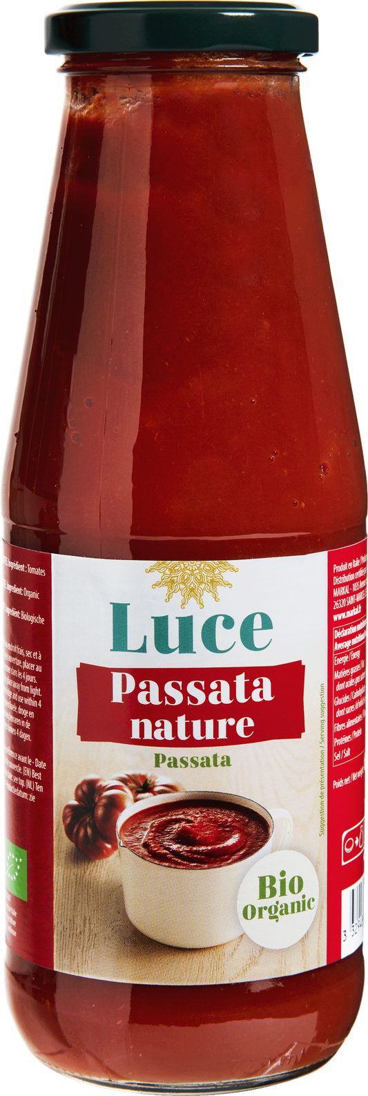 Luce Organic Plain Passata 680g