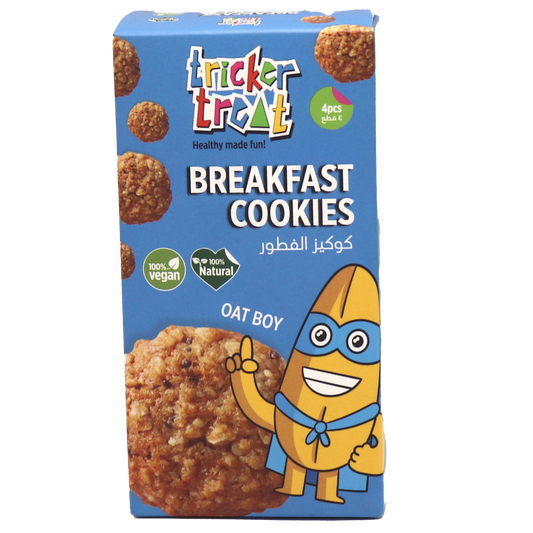 Tricker Treat Breakfast Oat Cookies