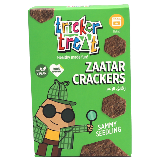 Tricker Treat Zaatar Crackers 100G