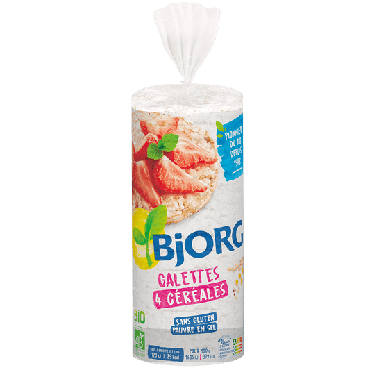 Bjorg - Galettes 4 céréales 130g