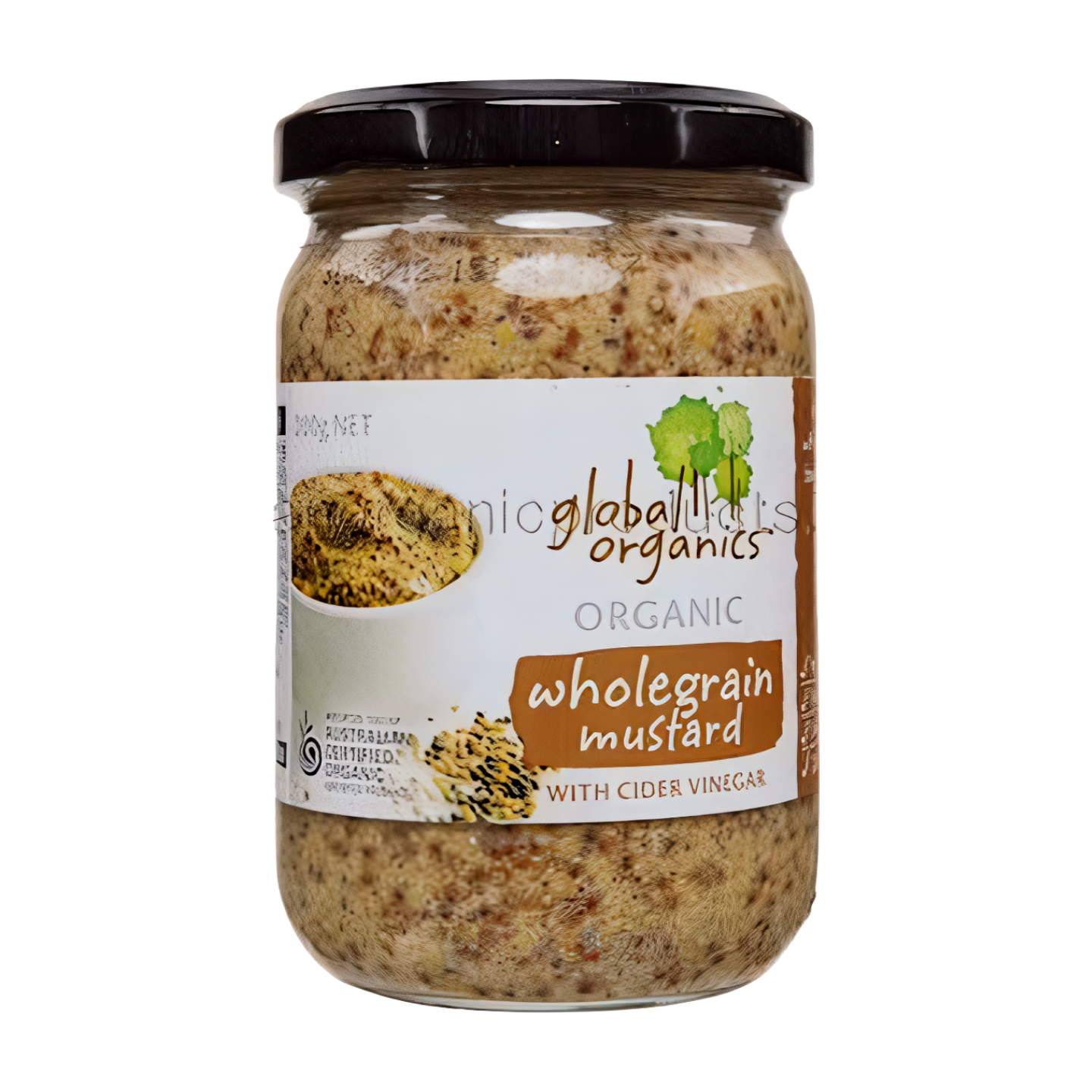 Global organics Mustard Wholegrain Organic
