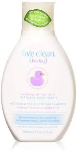 Live Clean Baby Tearless Baby Wash 300Ml