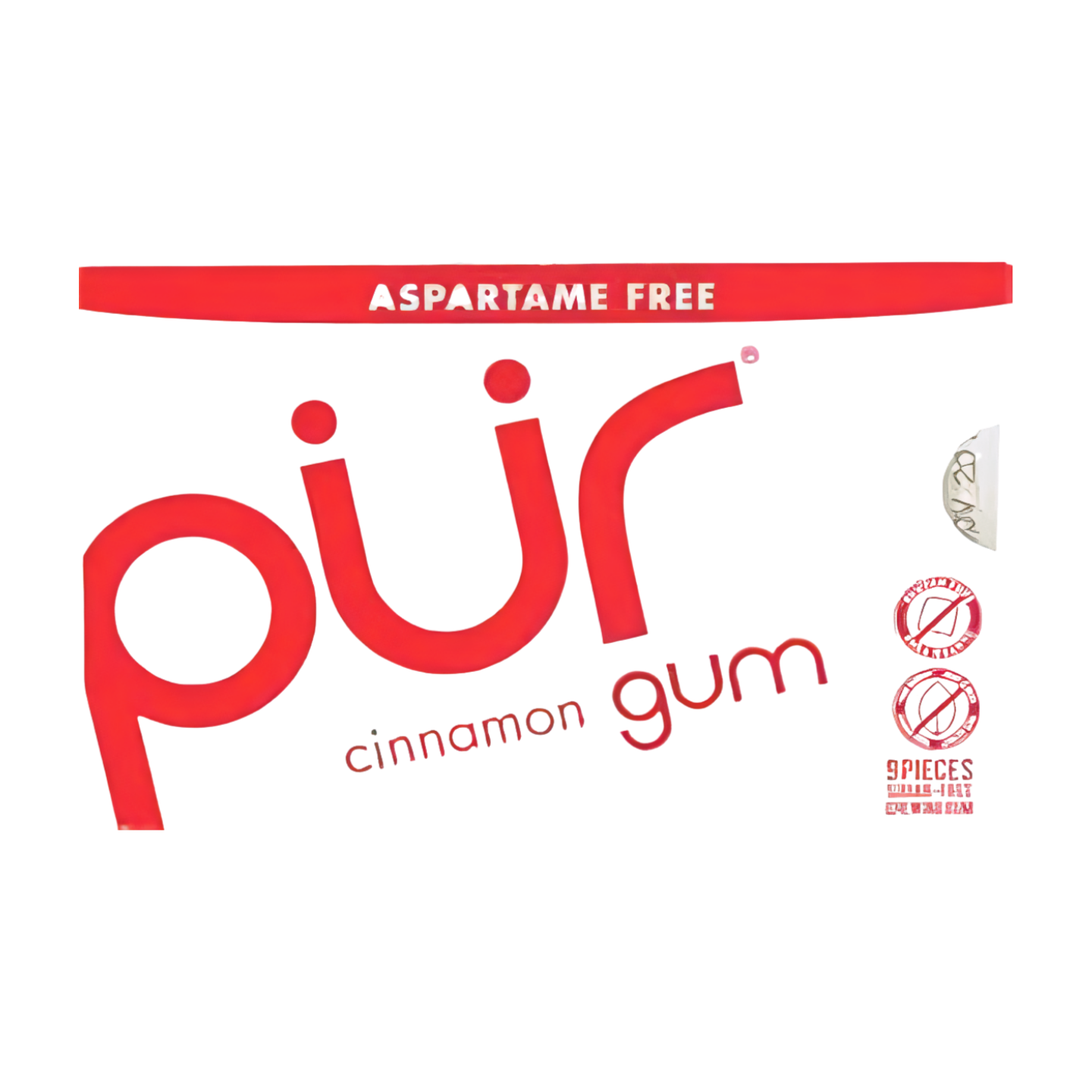 Pur Gum Cinnamon Pack Of 9 Gums