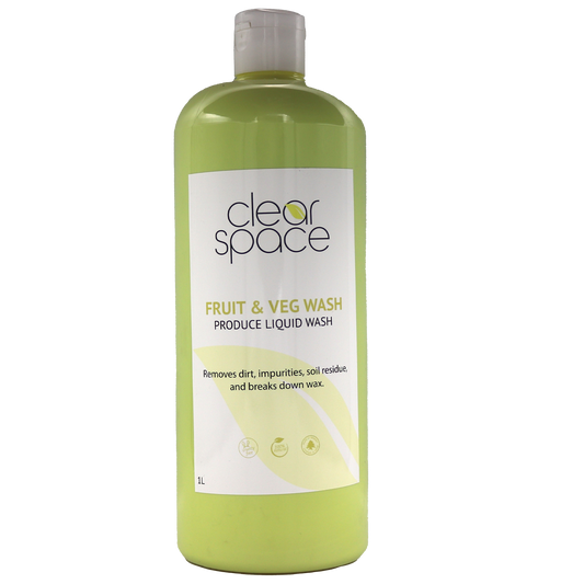 Clear Space Fruit & Veg Wash