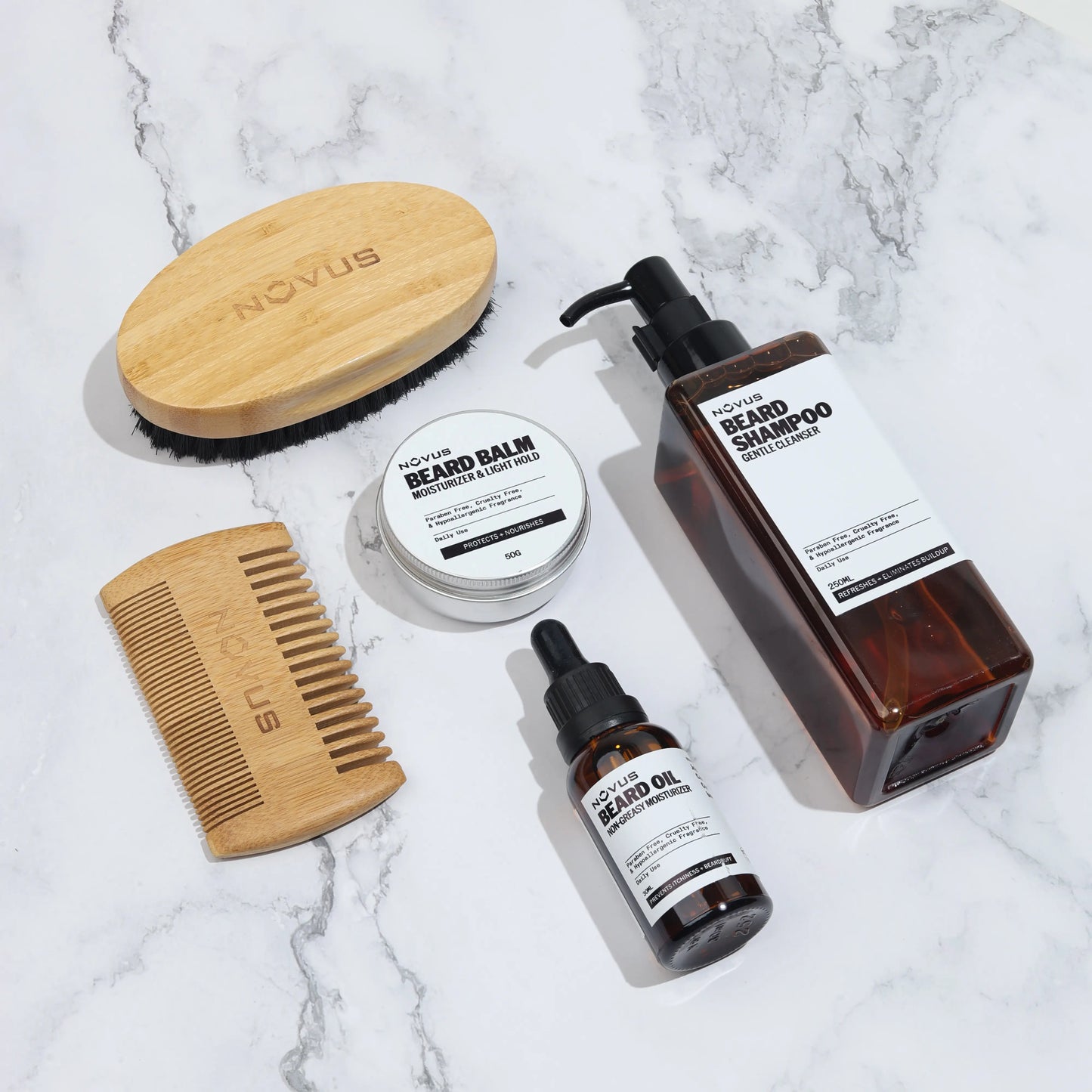 Novus Groom - THE DELUXE BEARD SET