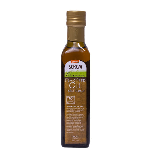 SEKEM Demeter Organic Flax Seed Oil -250 ml