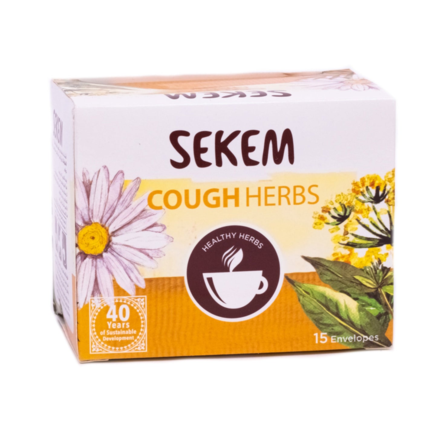 SEKEM Cough Herbal Tea – 15 Envelopes