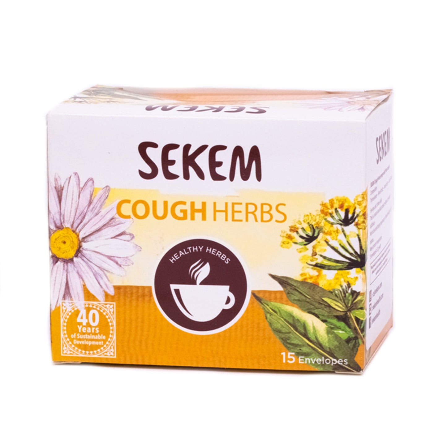 SEKEM Cough Herbal Tea – 15 Envelopes