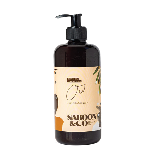 Saboon&Co Blackolive&Aoud Liquid Soap