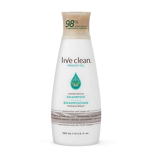 Live Clean Exotic Nectar Argan Oil Restorative Shampoo 350Ml