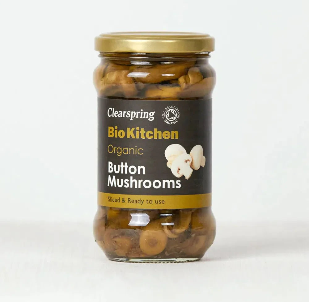 Clearspring Organic Button Mushrooms 280g