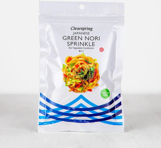Clearspring Japanese Green Nori Sprinkle - Sea Vegetable Condiment 20g