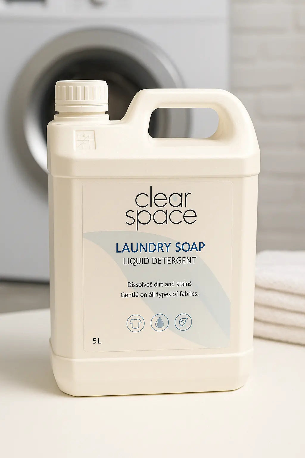 Clear Space - Laundry Soap Gallon