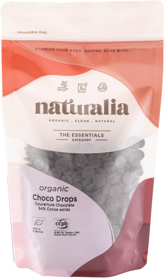 Organic Choco Drops 250g