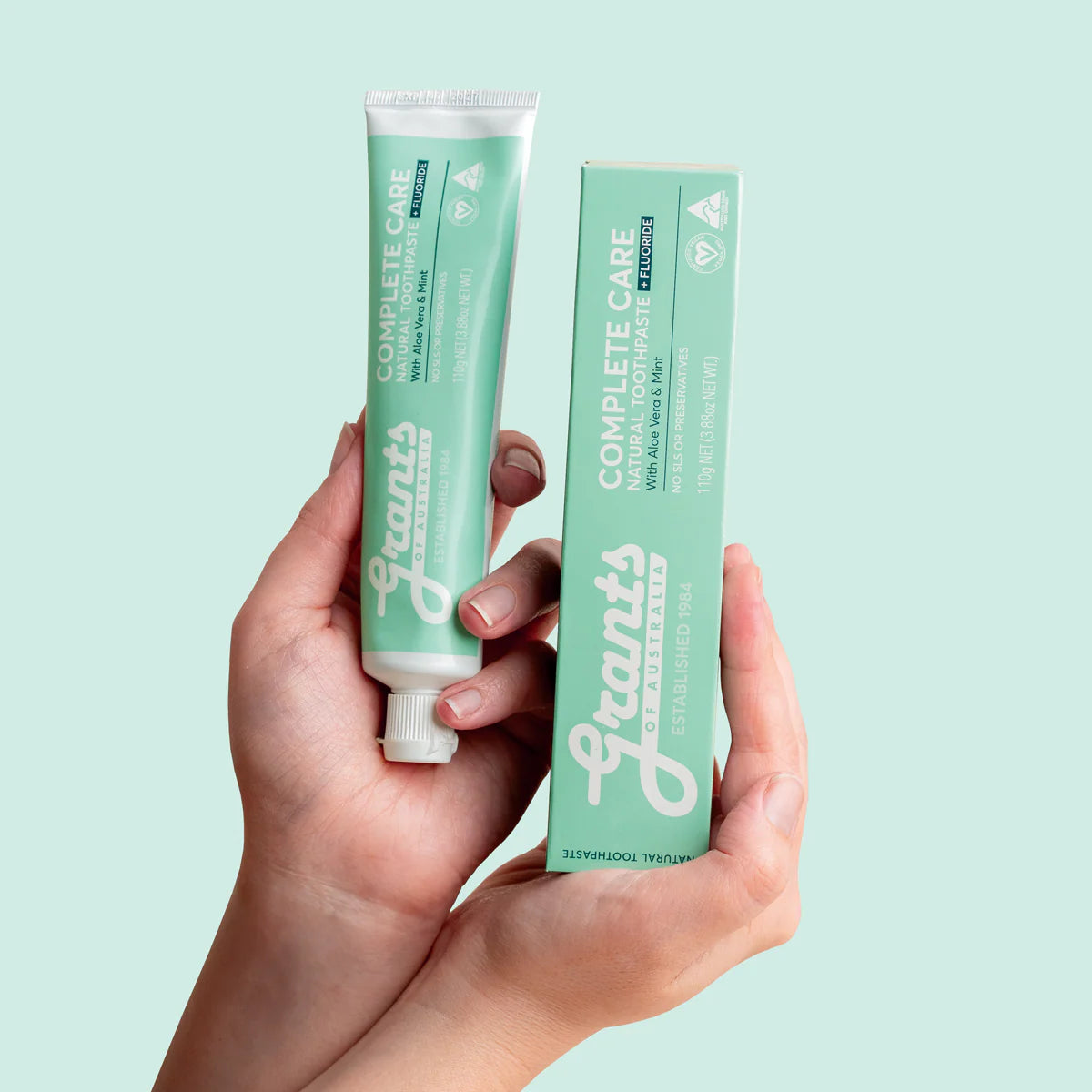 Complete Care with Fluoride Natural Toothpaste – 110g