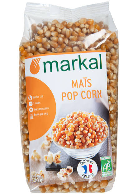 Markal Organic Popcorn 500g