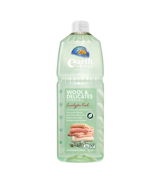 EARTH CHOICE WOOL AND DELICATES WASH 1L