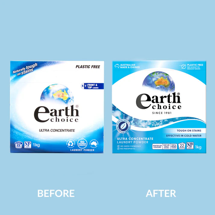 Earth Choice Laundry Powder Top & Front Loader 1kg