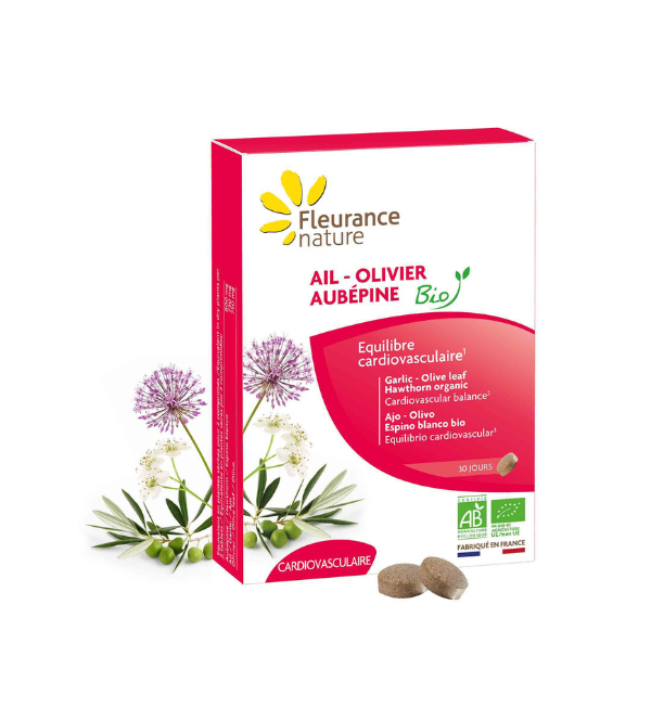 FLEURANCE NATURE AIL-OLIVIER-AUBEPINE BIO.