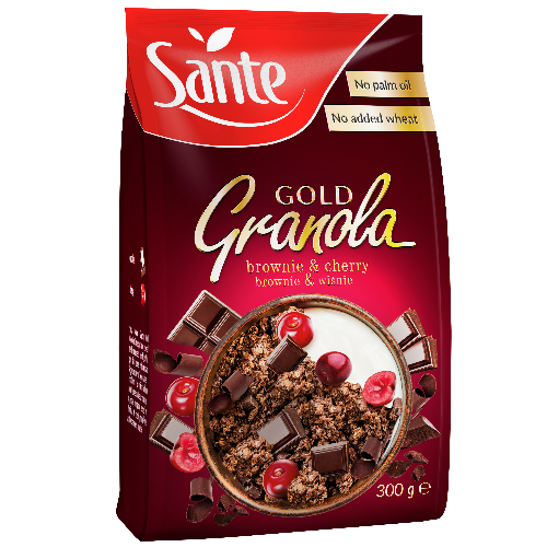 Sante Granola Gold Brownie&Cherry 300G