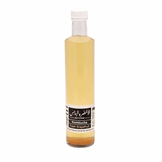 Dry & Raw - Kombucha Green Tea – Fresh Grapefruit 500 ml