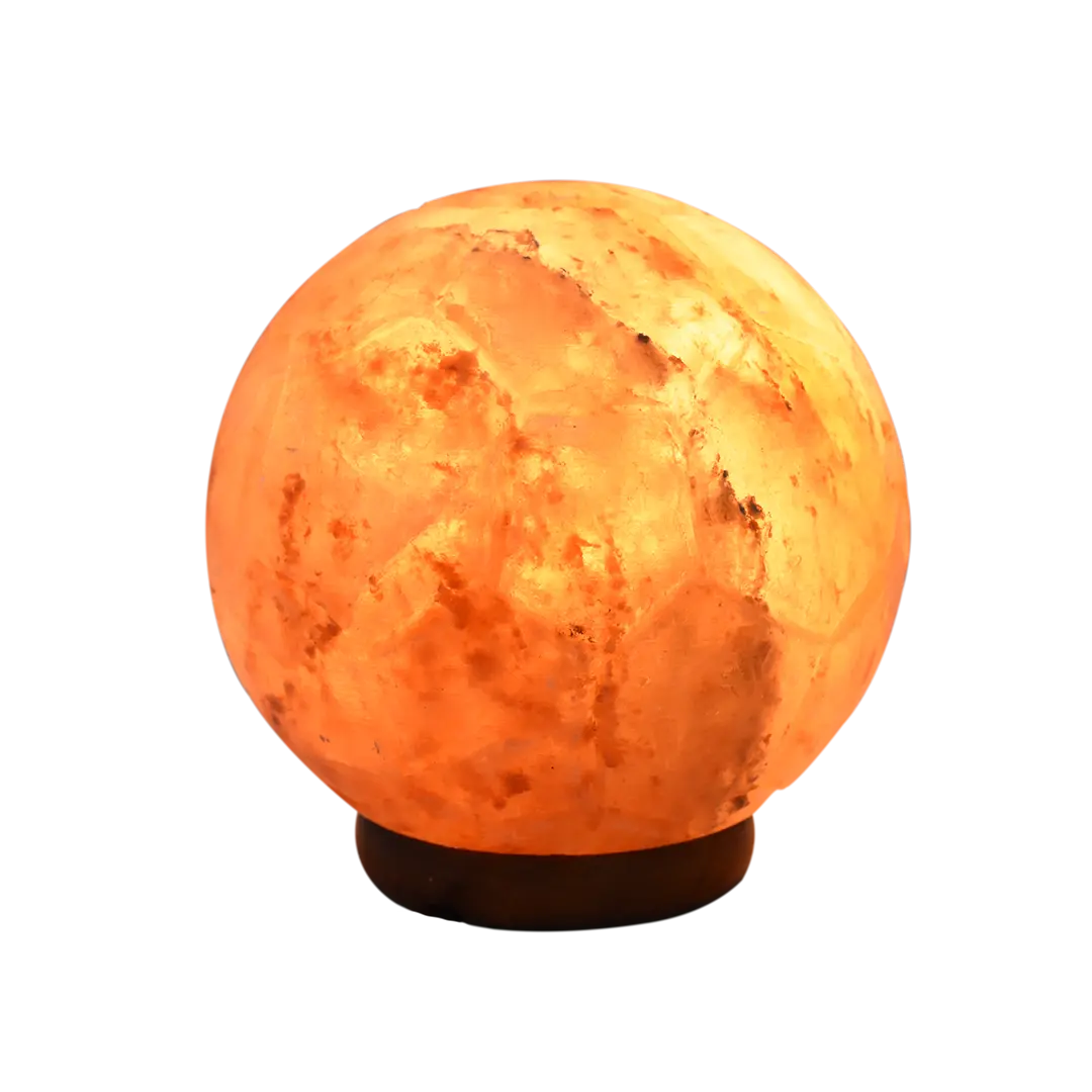 Himalayan Salt Lamp Football Shape
