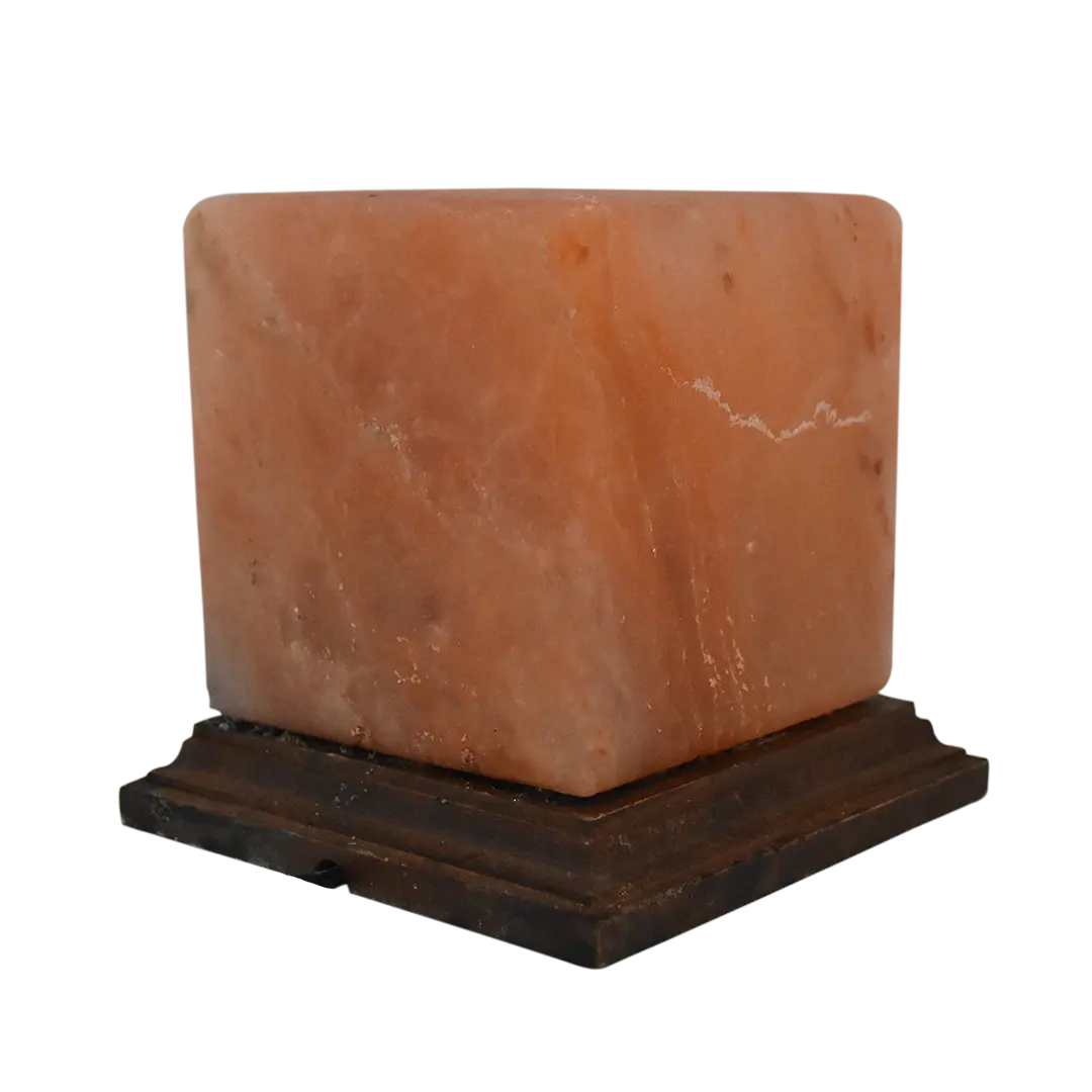 Himalayan Salt Lamp Cube Shape