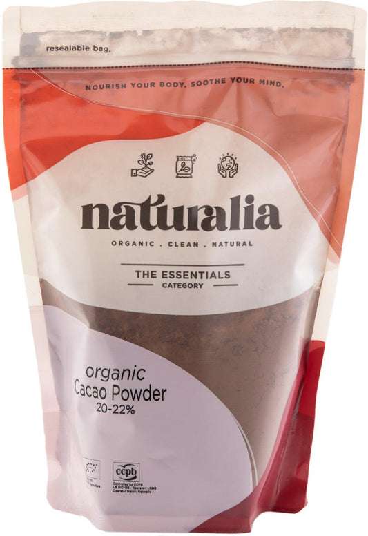 Organic Cocoa Powder 20-22% 400g