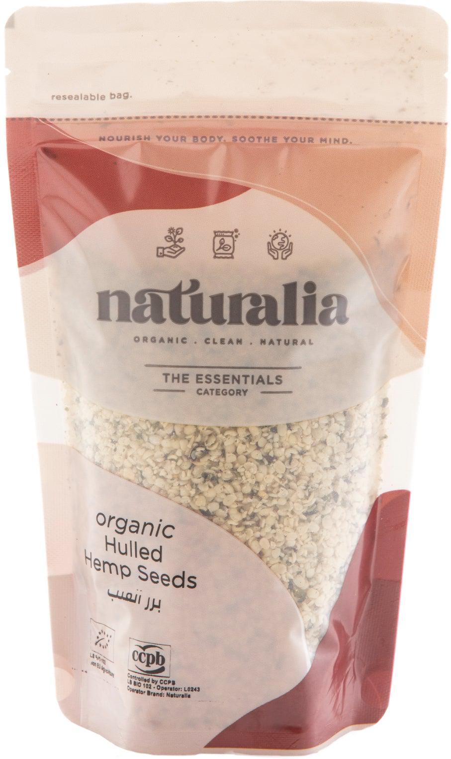 Organic Hulled Hemp Seeds 200g