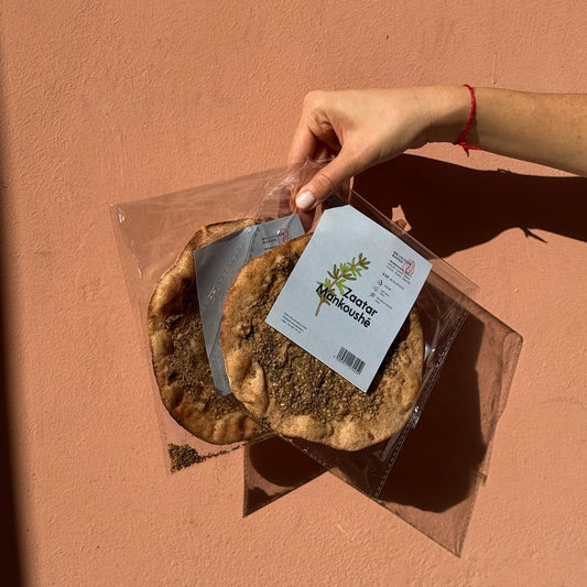Belicious Bakes - Healthy Zaatar Mankoushe