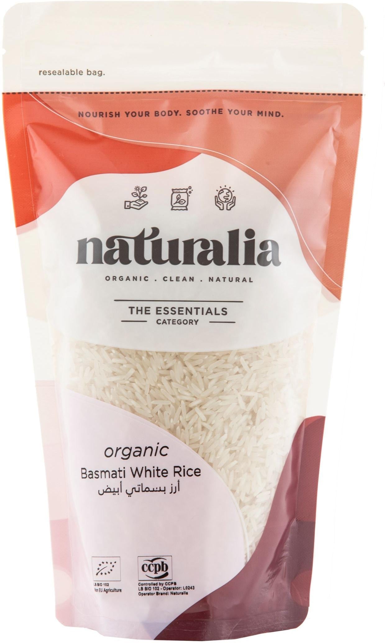 Organic Basmati White Rice 500g