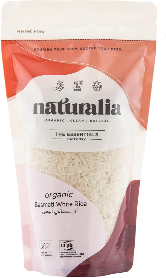 Organic Basmati White Rice 500g