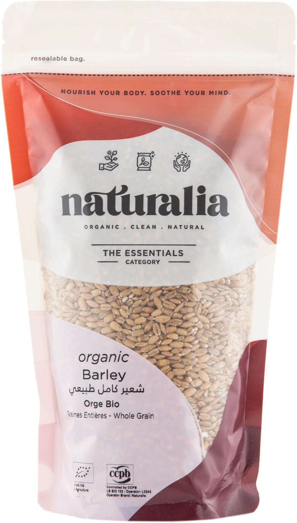 Organic Barley 500g |  شعير كامل طبيعي