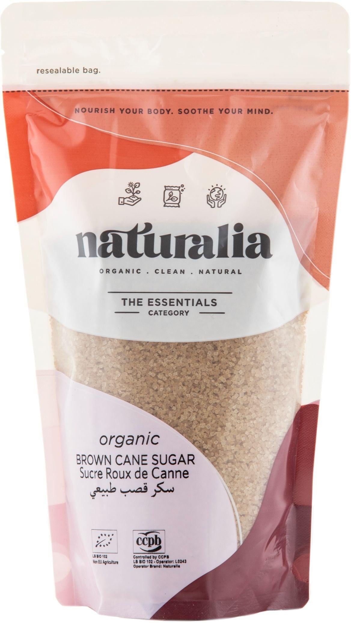 Organic Sucre De Canne Roux 500g / Brown Cane Sugar