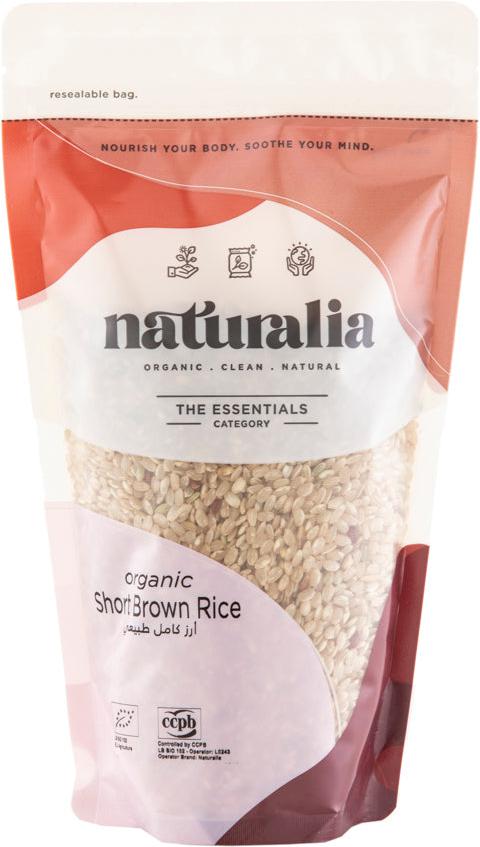 Organic Short Brown Rice 500g