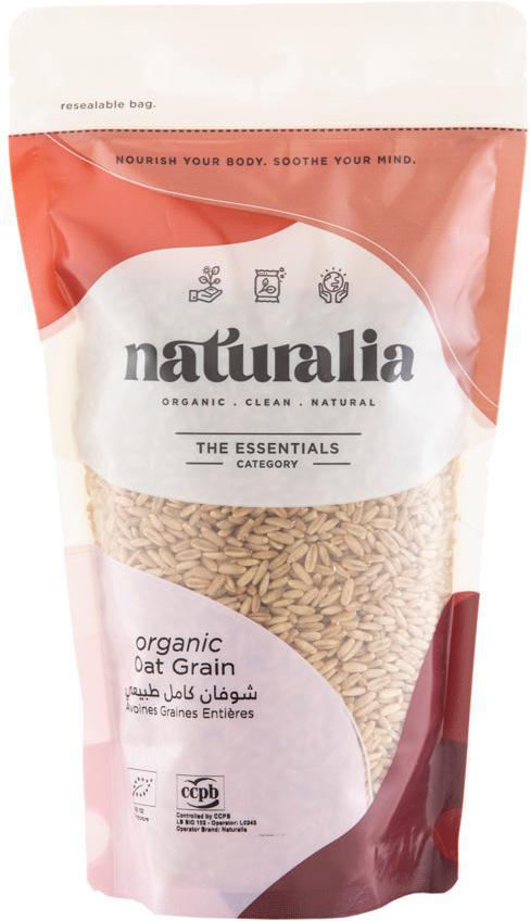 Organic Oat Grain 500g