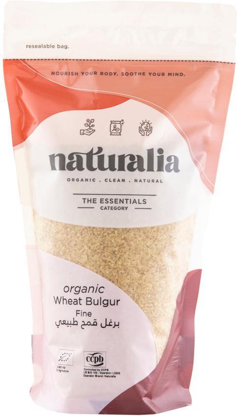 Organic Boulgour de Ble Fin/ Wheat Boulgour Fine 500g