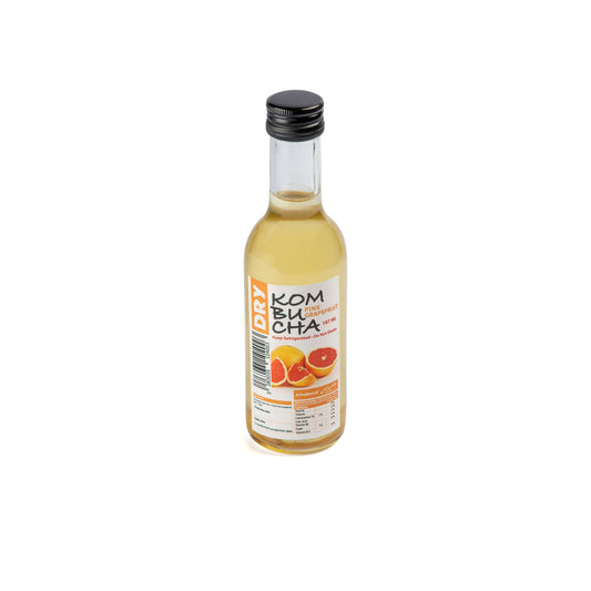 Dry & Raw - Kombucha Green Tea – Fresh Grapefruit 187 ml