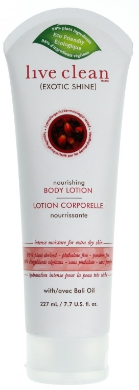 Live Clean Nourishing Body Lotion 227Ml