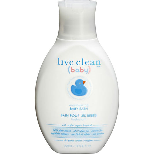 Live Clean Moisturizing Baby Bath 300Ml