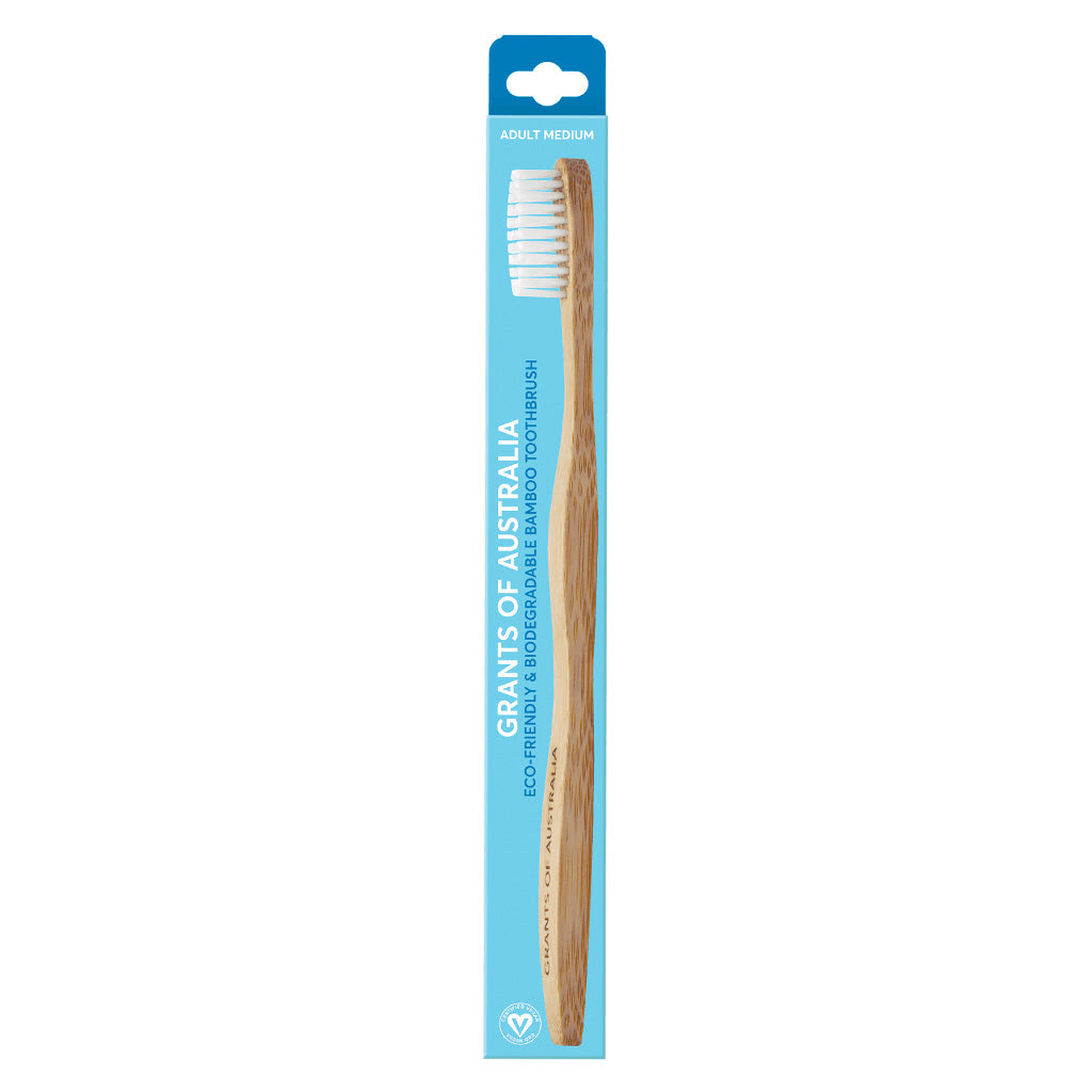 Adult Bamboo Toothbrush – Medium