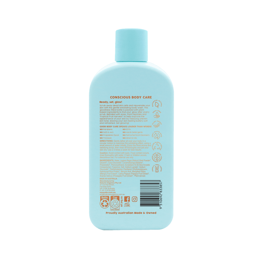 My Soda Glowy Skin Exfoliating Body Wash 500ml