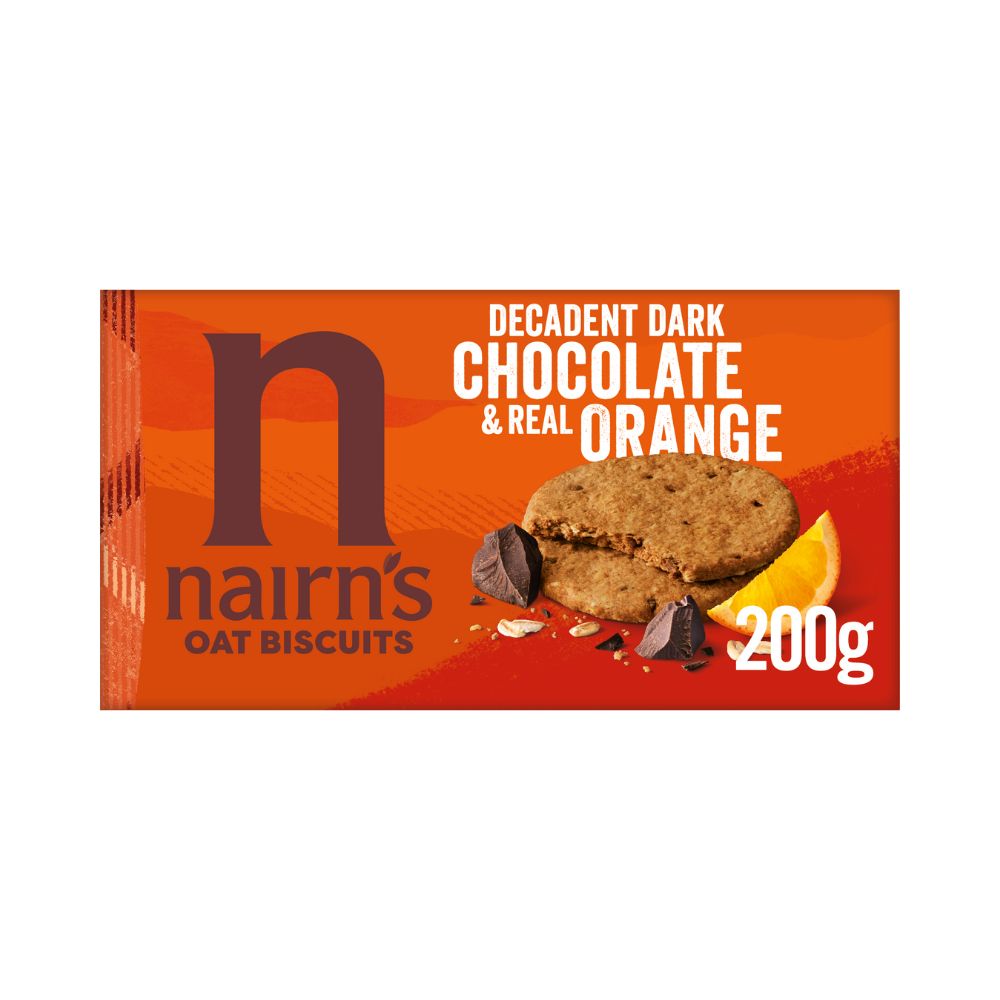 Nairn'S Chocolate Orange Oat Biscuits 200G