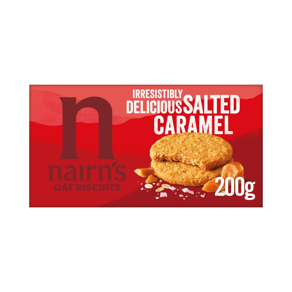 Nairn'S Salted Caramel Oat Biscuits 200G