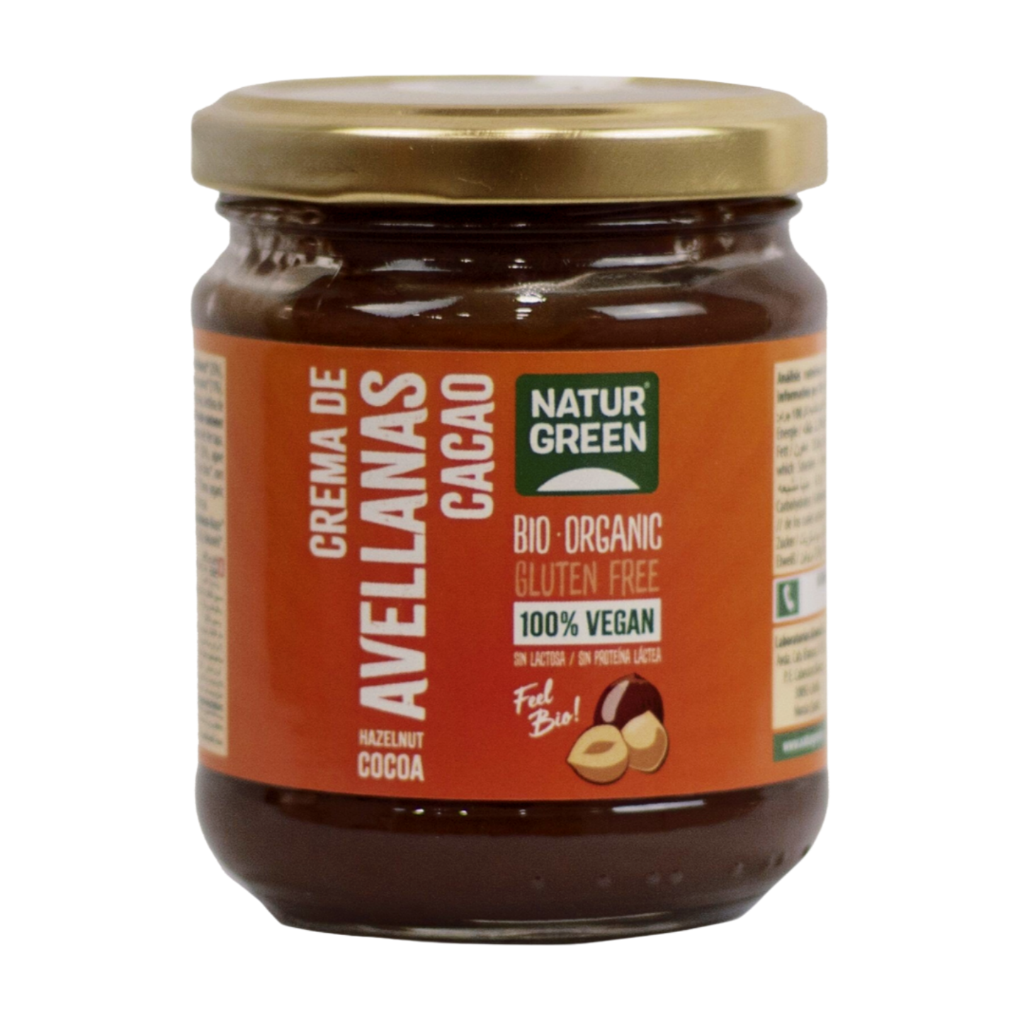 NaturGreen Organic Spread Hazelnut And Cocoa