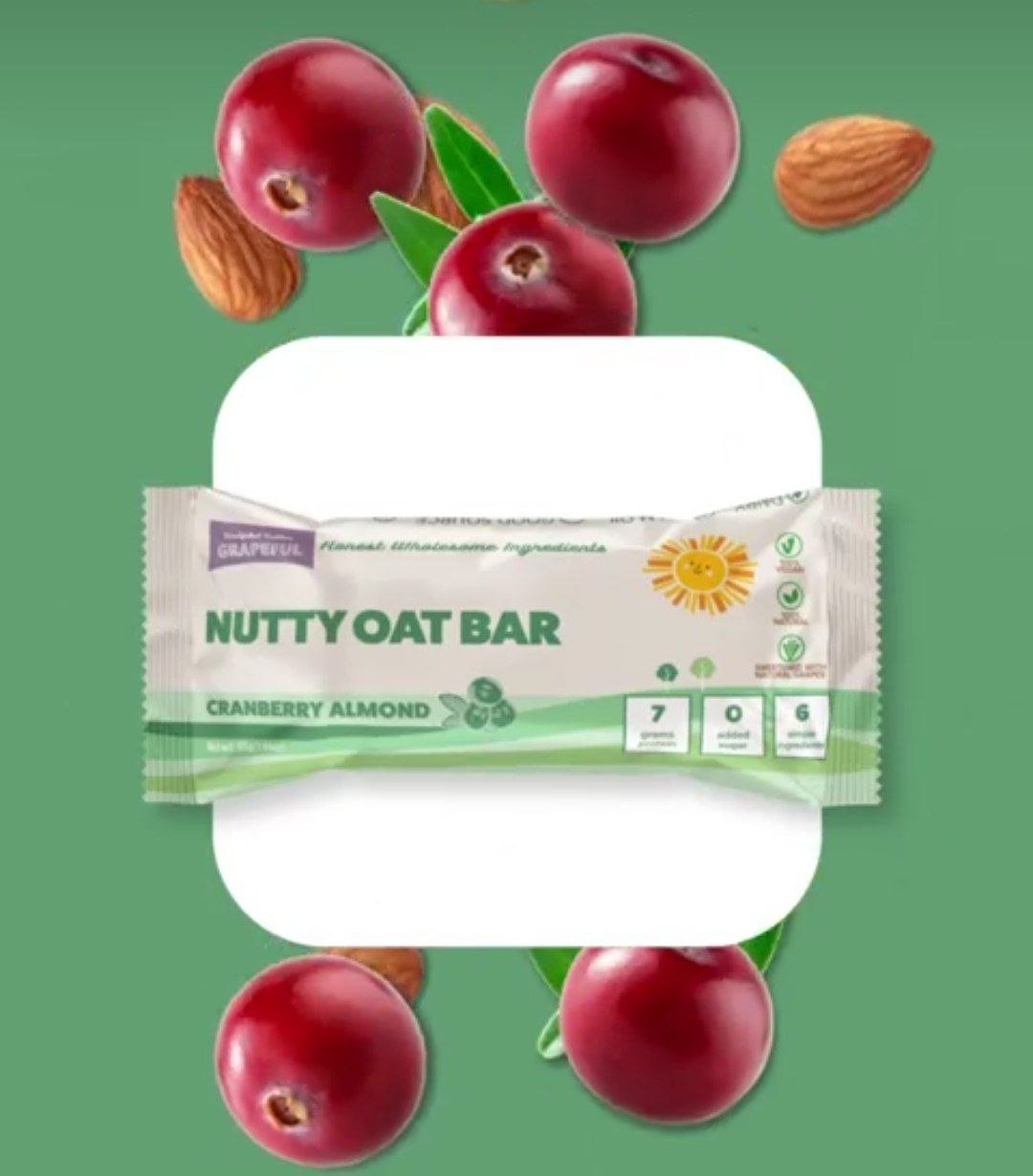 Grapeful Nutty Oat Bar