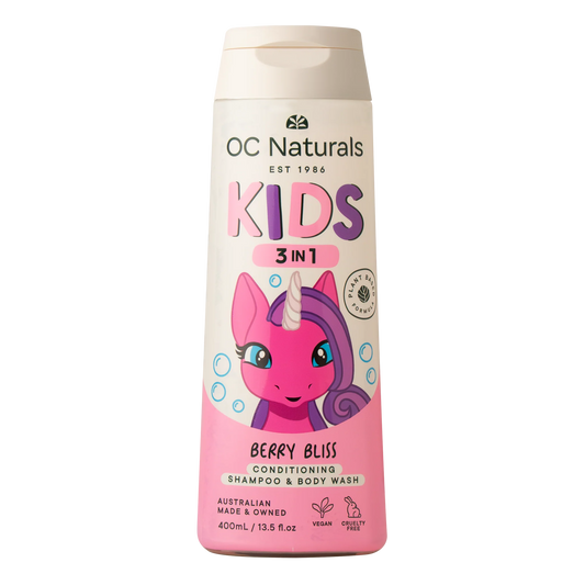 OC Kids 3in1 Berry Bliss Conditioning Shampoo & Body Wash 400ml