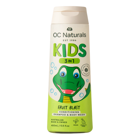OC Kids 3in1 Fruit Blast Conditioning Shampoo & Body Wash 400ml