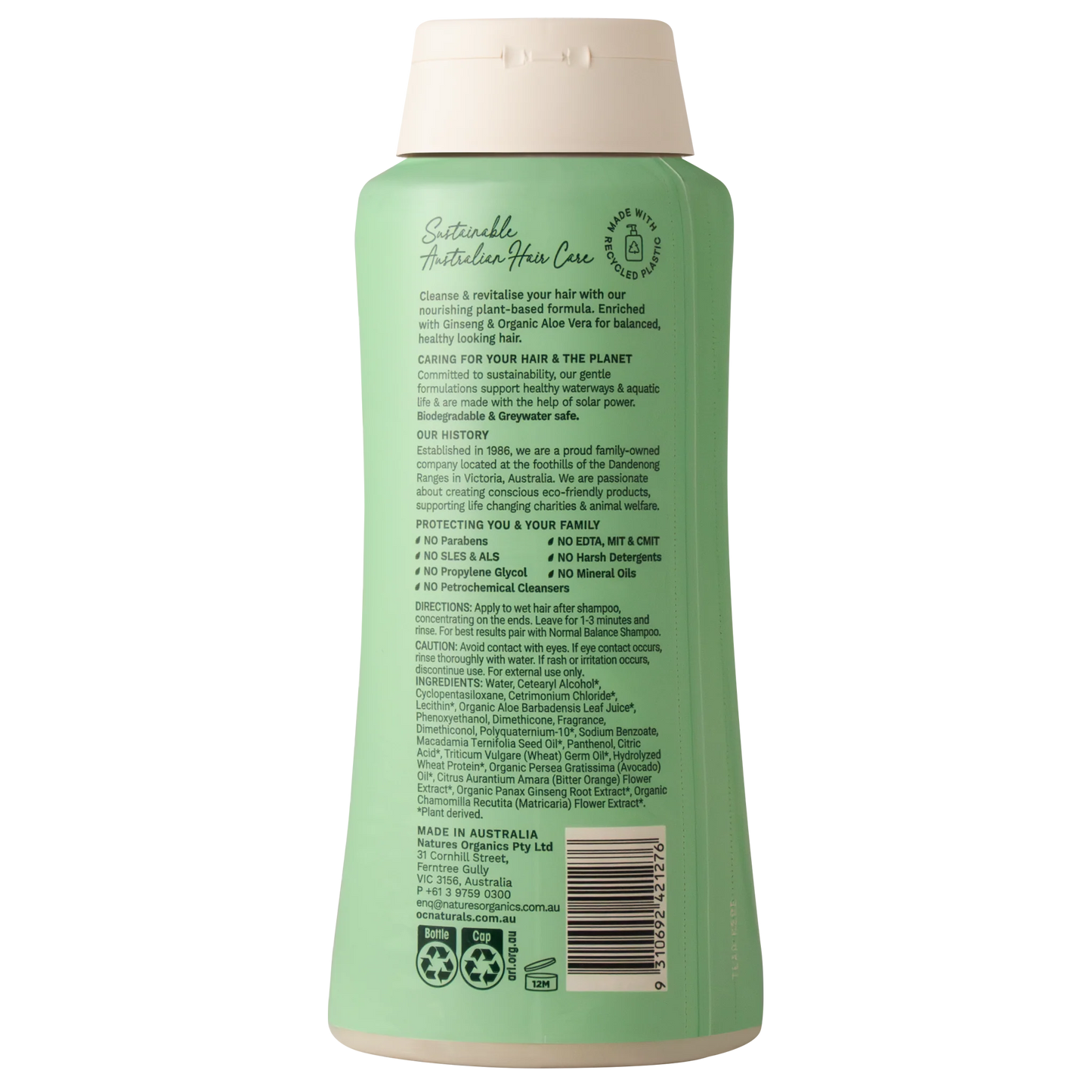 OC Naturals Normal Balance Conditioner 725ml