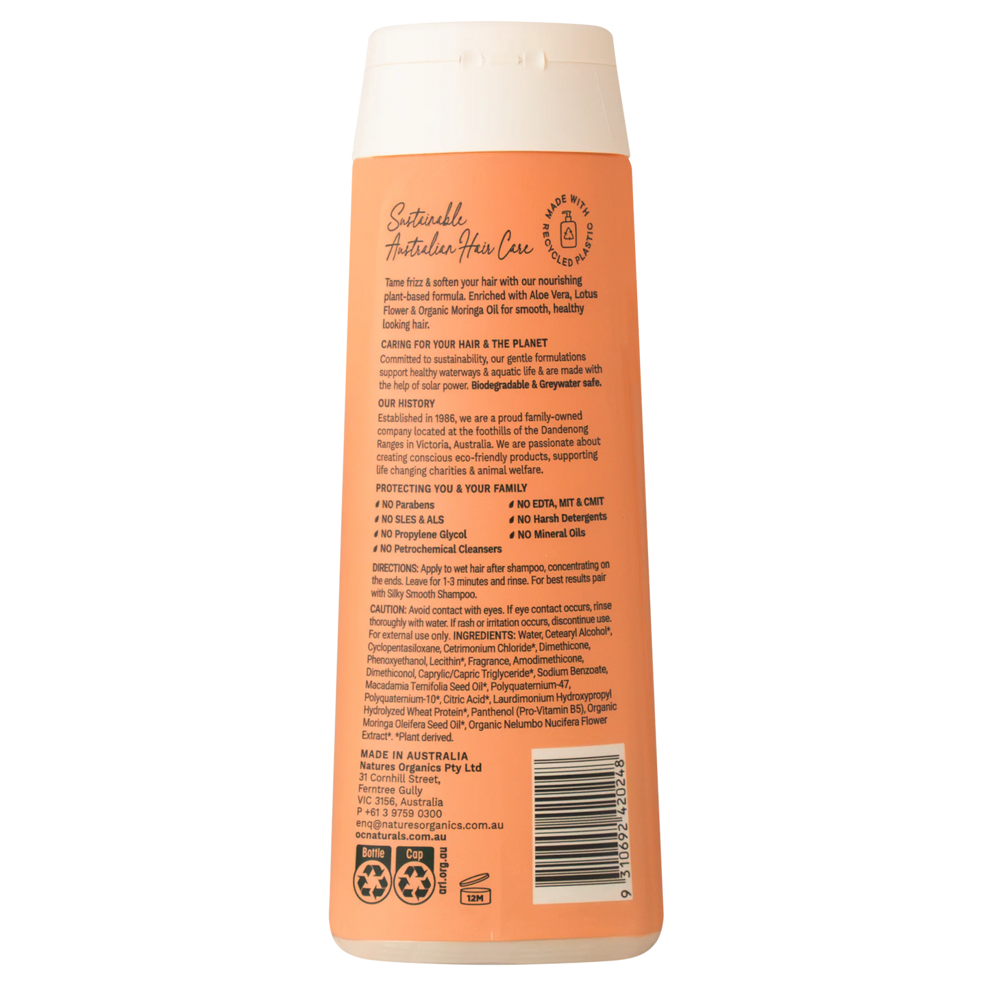 OC Naturals Silky Smooth Conditioner 400ml